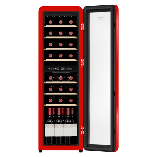 Купить Винный шкаф Tesler CWC-308 красный  9372478. Характеристики, отзывы и цены в Донецке