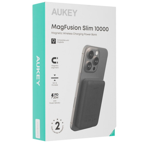 Купить Портативный аккумулятор Aukey PB-MS04 черный  5600091. Характеристики, отзывы и цены в Донецке