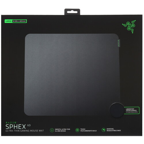 Купить Коврик Razer Sphex V3  черный  5078642. Характеристики, отзывы и цены в Донецке