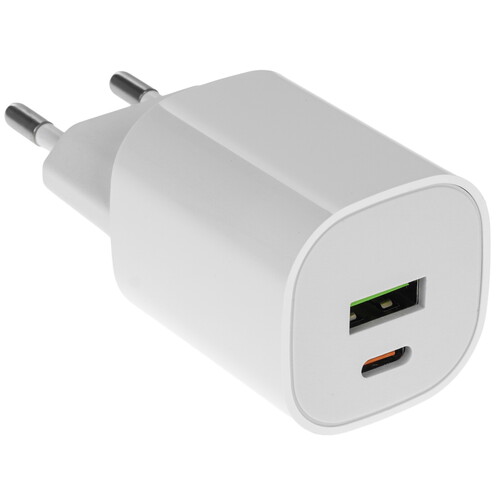 Купить Сетевое зарядное устройство Borofone BA104A белый  5639696. Характеристики, отзывы и цены в Донецке