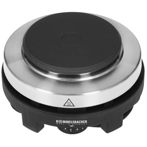 Купить Плита компактная электрическая Rommelsbacher RK 501/S черный  8195366. Характеристики, отзывы и цены в Донецке