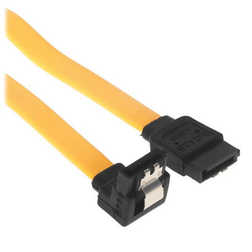 Купить Кабель для передачи данных Cablexpert CC-SATAM-DATA90-YL-50CM  5452347. Характеристики, отзывы и цены в Донецке