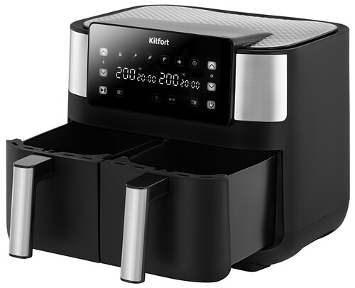 Купить Аэрогриль Kitfort КТ-2259 черный  9256814. Характеристики, отзывы и цены в Донецке