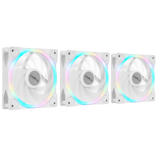 Купить Комплект вентиляторов be quiet! Light Wings WHITE 120mm PWM Triple Pack [BL100]  5419793. Характеристики, отзывы и цены в Донецке