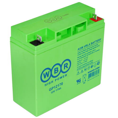 Купить Аккумуляторная батарея для ИБП WBR GP12170  5416714. Характеристики, отзывы и цены в Донецке