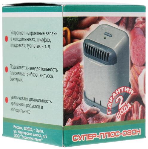 Купить Очиститель воздуха Супер-Плюс Озон серый  6732964. Характеристики, отзывы и цены в Донецке