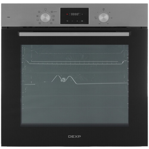 Купить Электрический духовой шкаф DEXP Frypro-02 серебристый  9175845. Характеристики, отзывы и цены в Донецке