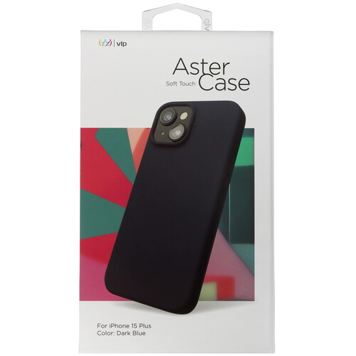 Купить Накладка  VLP Aster Case для Apple iPhone 14 Plus/ 15 Plus синий  5460354. Характеристики, отзывы и цены в Донецке