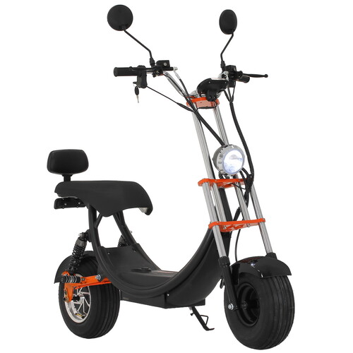 Купить Электромопед Kugoo Kirin C2 Pro черный  5442549. Характеристики, отзывы и цены в Донецке