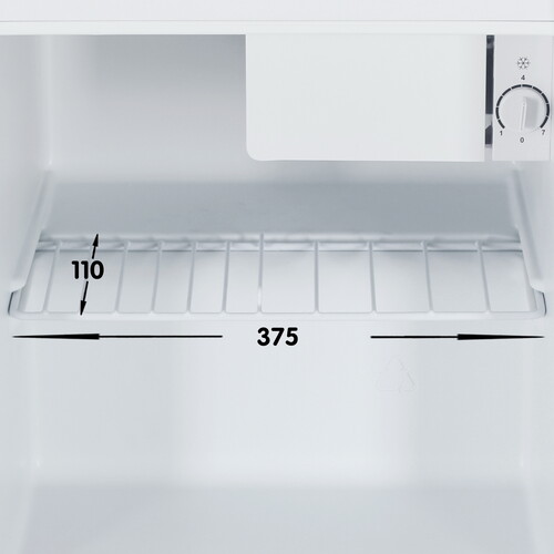 Купить Холодильник компактный   Oursson RF0480/WH белый  9078058. Характеристики, отзывы и цены в Донецке