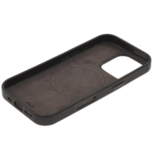 Купить Накладка  uBear Capital Leather Case для Apple iPhone 16 Pro черный  5474382. Характеристики, отзывы и цены в Донецке