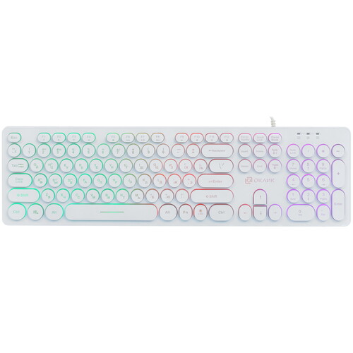 Купить Клавиатура проводная Oklick 420MRL  1353018. Характеристики, отзывы и цены в Донецке