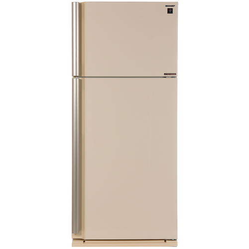 Купить Холодильник с морозильником   Sharp SJXE59PMBE бежевый  7919011. Характеристики, отзывы и цены в Донецке