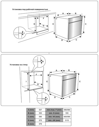 Купить Электрический духовой шкаф Gressel RU6EM7758110 серебристый  9256876. Характеристики, отзывы и цены в Донецке