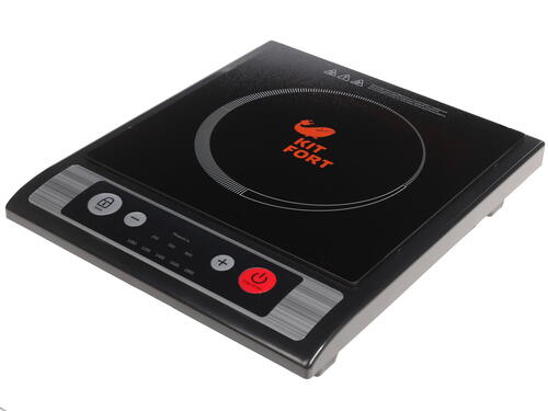 Купить Плита компактная электрическая Kitfort КТ-107 черный  1009384. Характеристики, отзывы и цены в Донецке
