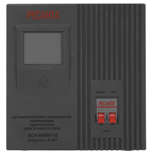 Купить Стабилизатор напряжения Ресанта АСН-8000/1-Ц  1100439. Характеристики, отзывы и цены в Донецке