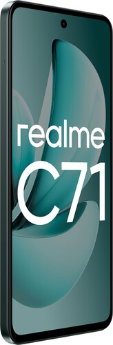 Купить 6.67" Смартфон realme C71 128 ГБ зеленый  5628819. Характеристики, отзывы и цены в Донецке