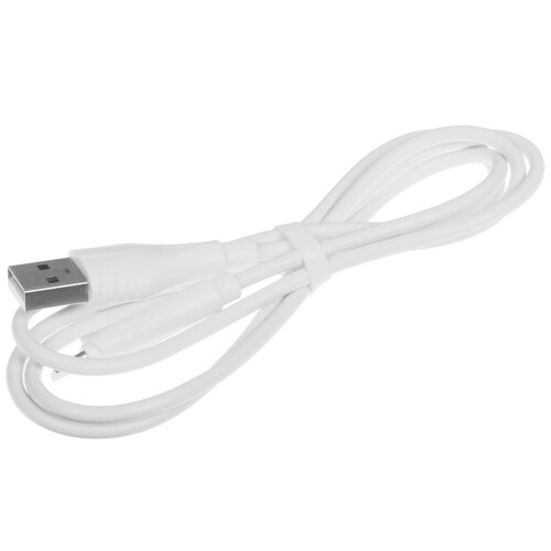 Купить Кабель круглый Borofone Lightning 8-pin - USB 2.0 Type-A белый 1 м  5475057. Характеристики, отзывы и цены в Донецке