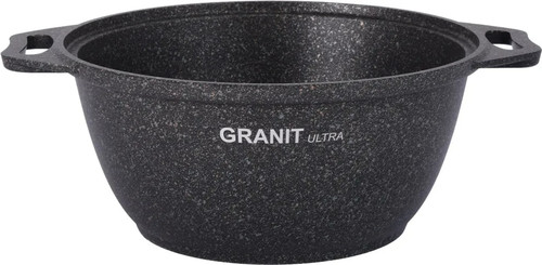 Купить Кастрюля Kukmara Granit Ultra кго22а 2 л 22 см серый  4841268. Характеристики, отзывы и цены в Донецке