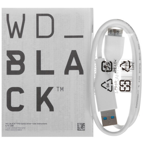 Купить 2 ТБ Внешний HDD WD P10 Game Drive  5612282. Характеристики, отзывы и цены в Донецке