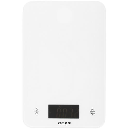Купить Кухонные весы DEXP KG-30W белый  4703842. Характеристики, отзывы и цены в Донецке
