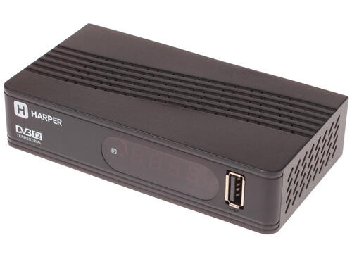 Купить Приставка для цифрового ТВ Harper HDT2-1514 черный  1075220. Характеристики, отзывы и цены в Донецке