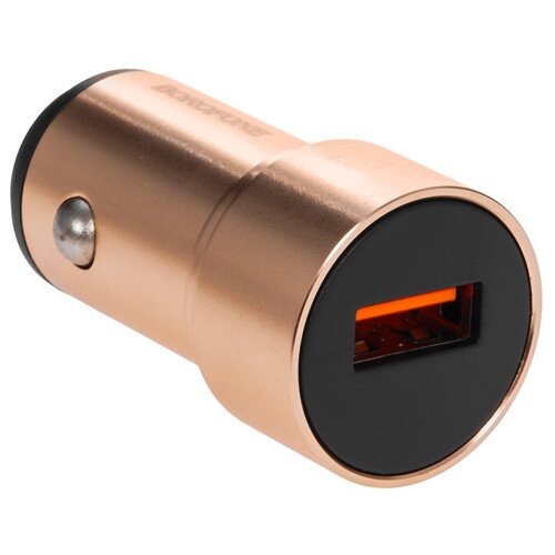 Купить Автомобильное ЗУ Borofone BZ19A Wisdom золотистый  9244282. Характеристики, отзывы и цены в Донецке