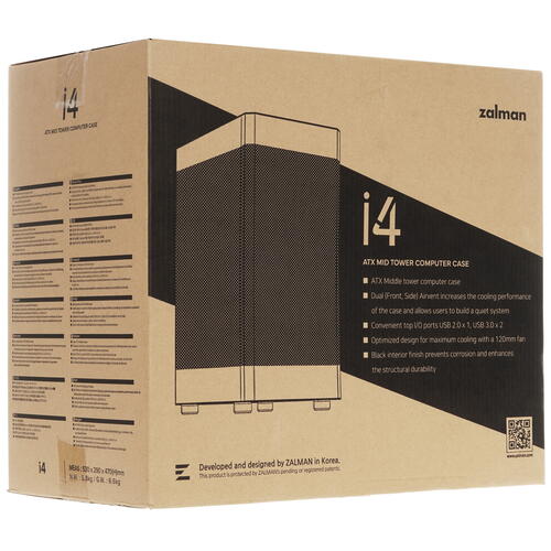 Купить Корпус ZALMAN i4  5431558. Характеристики, отзывы и цены в Донецке