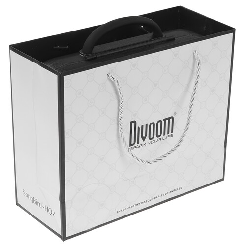 Купить Портативная колонка Divoom SongBird-HQ 2, черный  9231409. Характеристики, отзывы и цены в Донецке