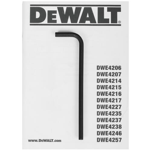 Купить Углошлифовальная машина (УШМ) DeWalt DWE4237-QS  5455809. Характеристики, отзывы и цены в Донецке