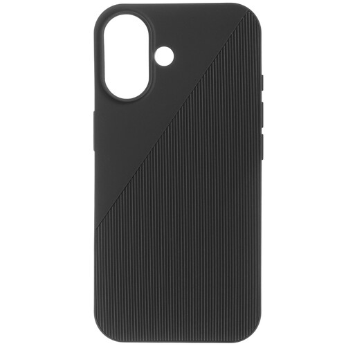 Купить Накладка  ONZO Symmetric для Apple iPhone 16 черный  9241698. Характеристики, отзывы и цены в Донецке