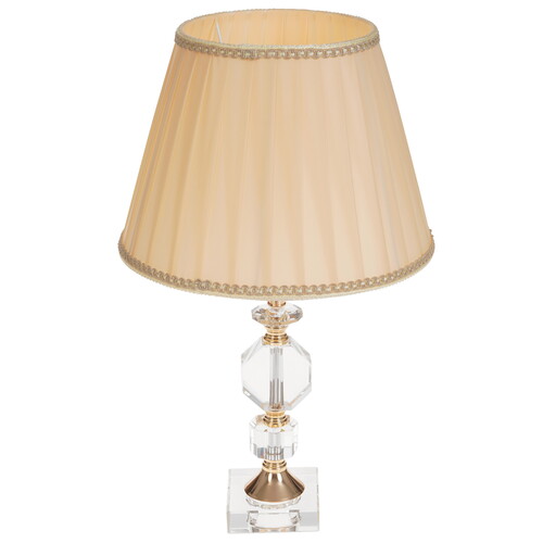 Купить Настольный светильник RISALUX Жаклин бежевый  9176755. Характеристики, отзывы и цены в Донецке