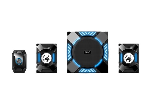Купить Колонки Genius SW-G2.1 1200 черный  5421460. Характеристики, отзывы и цены в Донецке