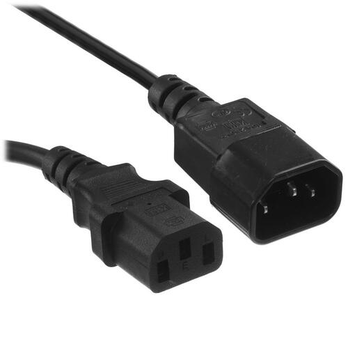 Купить Кабель питания Cablexpert IEC 320 C13 - IEC 320 C14  5452559. Характеристики, отзывы и цены в Донецке
