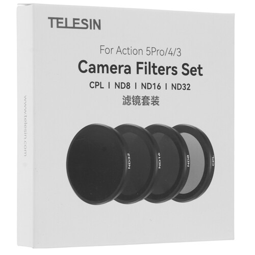 Купить Фильтр для объектива Telesin S5-FLT-06-TDJ  5606894. Характеристики, отзывы и цены в Донецке
