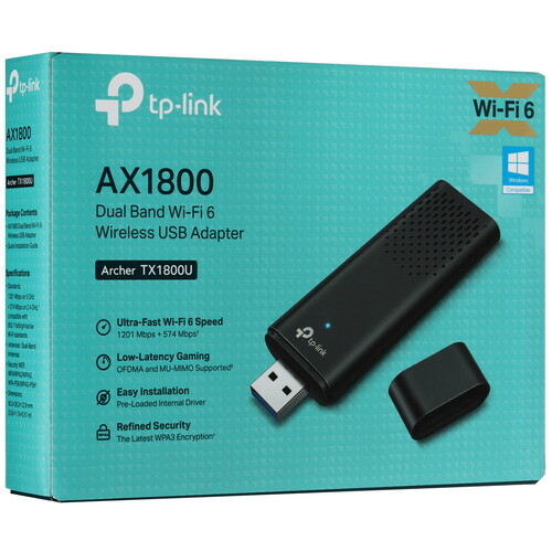 Купить Wi-Fi адаптер TP-LINK Archer TX1800U  9277492. Характеристики, отзывы и цены в Донецке