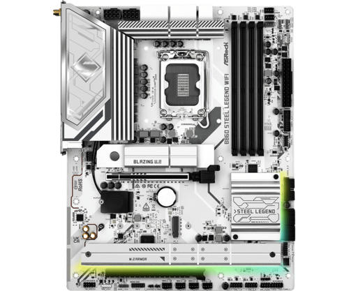 Купить Материнская плата ASRock B860 Steel Legend WiFi  5622735. Характеристики, отзывы и цены в Донецке