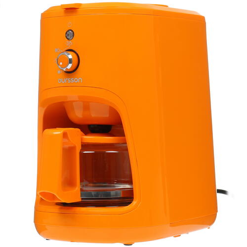 Купить Кофеварка капельная Oursson CM0400G/OR оранжевый  8116861. Характеристики, отзывы и цены в Донецке