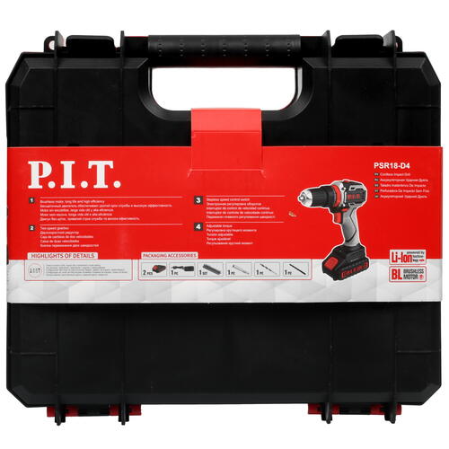 Купить Дрель-шуруповерт P.I.T. PSR18-D4  9040278. Характеристики, отзывы и цены в Донецке