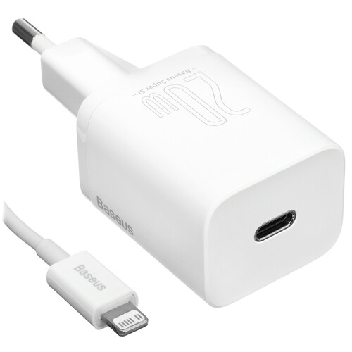 Купить Сетевое зарядное устройство Baseus Super Si белый  5495778. Характеристики, отзывы и цены в Донецке