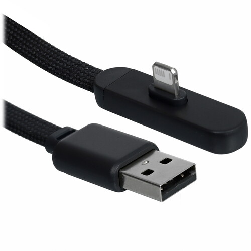 Купить Кабель плоский Baseus Lightning 8-pin - USB 2.0 Type-A черный 2 м  5627676. Характеристики, отзывы и цены в Донецке