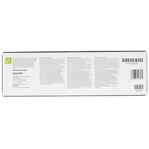 Купить Картридж лазерный HP 203X (CF541X) голубой, с чипом  1163542. Характеристики, отзывы и цены в Донецке