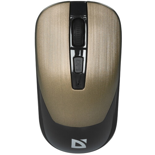 Купить Мышь беспроводная Defender Wave MM-995 [52992] коричневый  9040747. Характеристики, отзывы и цены в Донецке