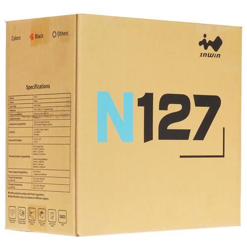 Купить Корпус InWin N127 Nebula  5435266. Характеристики, отзывы и цены в Донецке