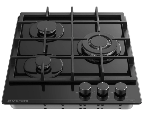 Купить Газовая варочная поверхность Meferi MGH453BK GLASS POWER  9168780. Характеристики, отзывы и цены в Донецке