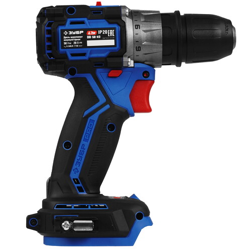 Купить Дрель-шуруповерт ЗУБР DB-50-H3 LMS 20V без ЗУ, без АКБ  9275997. Характеристики, отзывы и цены в Донецке