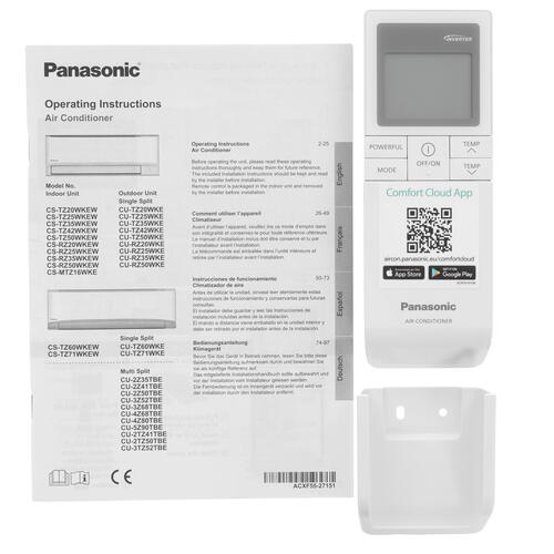 Купить Кондиционер настенный сплит-система Panasonic CS-TZ50WKEW/CU-TZ50WKE белый  9986635. Характеристики, отзывы и цены в Донецке