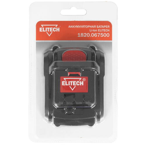 Купить Аккумулятор ELITECH 1820.067500  5332210. Характеристики, отзывы и цены в Донецке