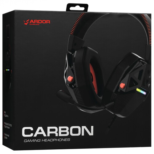 Купить Проводные наушники ARDOR GAMING Carbon черный 2024  9082027. Характеристики, отзывы и цены в Донецке