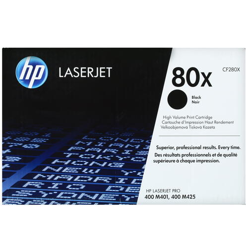 Купить Картридж лазерный HP 80X (CF280X) черный, с чипом  0154164. Характеристики, отзывы и цены в Донецке
